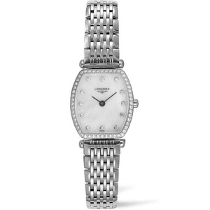 Buy Shop Longines La Grande Classique Mother of Pearl Dial Silver Steel Strap Watch for Women - L4.288.0.87.6 USA Online