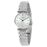Buy Shop Longines La Grande Classique De Longines Silver Dial Silver Mesh Bracelet Watch for Women - L4.209.4.72.6 USA Online