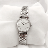 Buy Shop Longines La Grande Classique White Dial Silver Steel Strap Watch for Women - L4.209.4.71.6 USA Online