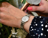 Buy Shop Longines La Grande Classique White Dial Silver Steel Strap Watch for Women - L4.209.4.71.6 USA Online