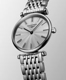 Buy Shop Longines La Grande Classique White Dial Silver Steel Strap Watch for Women - L4.209.4.71.6 USA Online