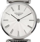 Buy Shop Longines La Grande Classique White Dial Silver Steel Strap Watch for Women - L4.209.4.71.6 USA Online