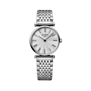 Buy Shop Longines La Grande Classique White Dial Silver Steel Strap Watch for Women - L4.209.4.71.6 USA Online