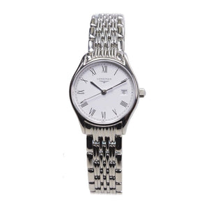 Buy Shop Longines Lyre White Dial Silver Stainless Steel Watch for Women - L4.259.4.11.6 USA Online