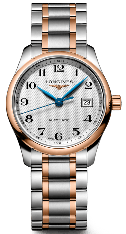 Longines Master Collection Automatic 38.5mm Silver Dial Two Tone Steel Strap Watch for Men - L2.755.5.79.7