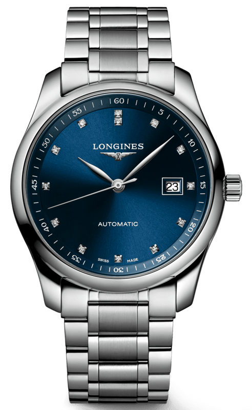 Longines Master Collection Automatic 40mm Blue Dial Silver Steel Strap Watch for Men - L2.793.4.97.6