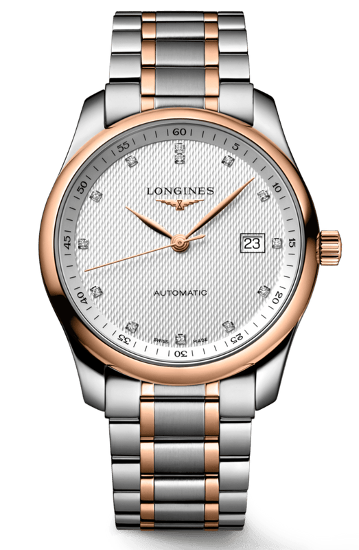 Buy Shop Longines Master Collection Automatic 40mm Silver Dial Two Tone Steel Strap Watch for Men - L2.793.5.77.7 USA Online