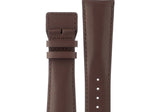 Buy Shop Emporio Armani Renato Silver Dial Brown Leather Strap Watch For Men - AR2463 USA Online