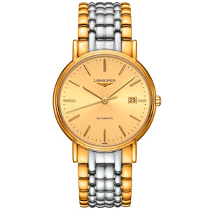 Buy Shop Longines Presence 38.5mm Automatic Stainless Steel Watch for Men - L4.921.2.32.7 USA Online