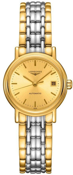 Buy Shop Longines Presence 25.5mm Automatic Stainless Steel Watch for Women - L4.321.2.32.7 USA Online
