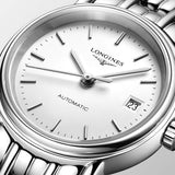 Buy Shop Longines Presence 25.5mm Automatic Stainless Steel Watch for Women - L4.321.4.12.6 USA Online