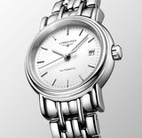 Buy Shop Longines Presence 25.5mm Automatic Stainless Steel Watch for Women - L4.321.4.12.6 USA Online