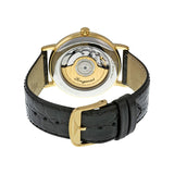 Buy Shop Longines Presence 25.5mm Automatic White Dial Black Leather Strap Watch for Women - L4.921.2.11.2 USA Online