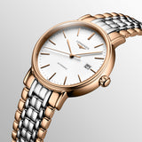 Buy Shop Longines Presence 30mm Automatic Two Tone Watch for Women - L4.321.1.12.7 USA Online