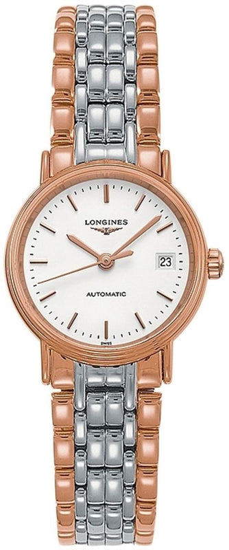 Buy Shop Longines Presence 30mm Automatic Two Tone Watch for Women - L4.321.1.12.7 USA Online