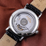Buy Shop Longines Presence 38.5mm Automatic Black Dial Black Leather Strap Watch for Men - L4.921.4.52.2 USA Online