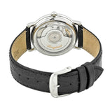 Buy Shop Longines Presence 38.5mm Automatic Black Dial Black Leather Strap Watch for Men - L4.921.4.52.2 USA Online