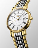 Buy Shop Longines Presence 38.5mm Automatic Stainless Steel Watch for Men - L4.921.2.11.7 USA Online