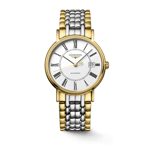 Buy Shop Longines Presence 38.5mm Automatic Stainless Steel Watch for Men - L4.921.2.11.7 USA Online