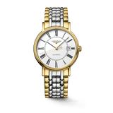 Buy Shop Longines Presence 38.5mm Automatic Stainless Steel Watch for Men - L4.921.2.11.7 USA Online