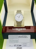 Buy Shop Longines Presence 38.5mm Automatic Stainless Steel Watch for Men - L4.921.4.12.6 USA Online