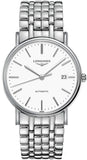 Buy Shop Longines Presence 38.5mm Automatic Stainless Steel Watch for Men - L4.921.4.12.6 USA Online