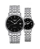 Buy Shop Longines Presence 38.5mm Automatic Stainless Steel Watch for Men - L4.921.4.52.6 USA Online