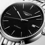 Buy Shop Longines Presence 38.5mm Automatic Stainless Steel Watch for Men - L4.921.4.52.6 USA Online