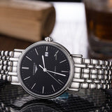 Buy Shop Longines Presence 38.5mm Automatic Stainless Steel Watch for Men - L4.921.4.52.6 USA Online