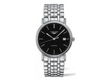 Buy Shop Longines Presence 38.5mm Automatic Stainless Steel Watch for Men - L4.921.4.52.6 USA Online