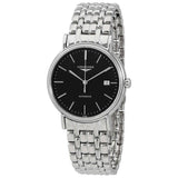 Buy Shop Longines Presence 38.5mm Automatic Stainless Steel Watch for Men - L4.921.4.52.6 USA Online