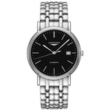 Buy Shop Longines Presence 38.5mm Automatic Stainless Steel Watch for Men - L4.921.4.52.6 USA Online