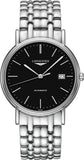 Buy Shop Longines Presence 38.5mm Automatic Stainless Steel Watch for Men - L4.921.4.52.6 USA Online