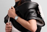 Buy Shop Longines Presence 38.5mm Automatic White Dial Black Leather Strap Watch for Men - L4.921.4.11.2 USA Online
