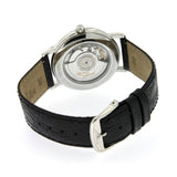 Buy Shop Longines Presence 38.5mm Automatic White Dial Black Leather Strap Watch for Men - L4.921.4.11.2 USA Online