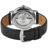 Buy Shop Longines Presence 38.5mm Automatic White Dial Black Leather Strap Watch for Men - L4.921.4.11.2 USA Online