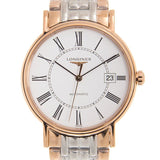 Buy Shop Longines Presence 38.5mm Automatic White Dial Two Tone Steel Strap Watch for Men - L4.921.1.11.7 USA Online
