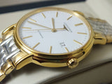 Buy Shop Longines Presence 38.5mm Automatic White Dial Two Tone Steel Strap Watch for Men - L4.921.2.12.7 USA Online