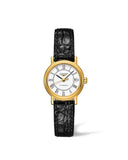 Buy Shop Longines Presence Automatic White Dial Black Watch for Women - L4.321.2.11.2 USA Online