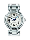 Buy Shop Longines PrimaLuna 26.5mm Automatic Stainless Steel Watch for Women - L8.111.0.71.6 USA Online