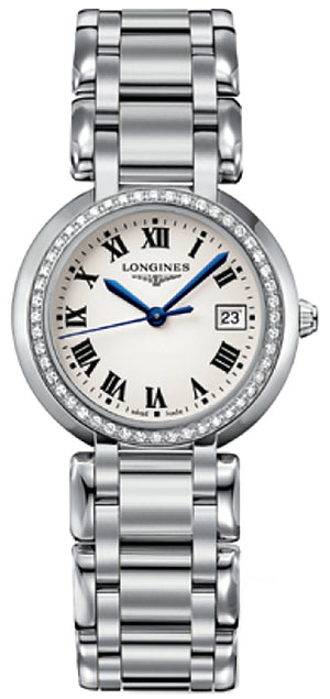 Buy Shop Longines PrimaLuna 26.5mm Automatic Stainless Steel Watch for Women - L8.111.0.71.6 USA Online