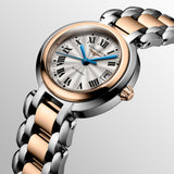 Buy Shop Longines PrimaLuna Automatic 26.5mm Silver Dial Two Tone Steel Strap Watch for Women - L8.111.5.78.6 USA Online