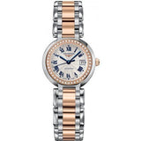 Buy Shop Longines PrimaLuna Automatic Diamond 26.5mm Silver Dial Two Tone Steel Strap Watch for Women - L8.111.5.79.6 USA Online