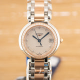 Buy Shop Longines PrimaLuna Automatic Diamond 26.5mm Watch for Women - L8.111.5.89.6 USA Online