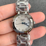 Buy Shop Longines PrimaLuna Mother of Pearl Dial Silver Steel Strap Watch for Women - L8.110.4.87.6 USA Online
