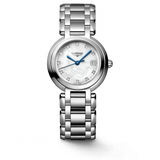 Buy Shop Longines PrimaLuna Mother of Pearl Dial Silver Steel Strap Watch for Women - L8.110.4.87.6 USA Online
