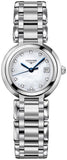 Buy Shop Longines PrimaLuna Mother of Pearl Dial Silver Steel Strap Watch for Women - L8.110.4.87.6 USA Online