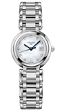 Buy Shop Longines PrimaLuna Mother of Pearl Dial Silver Steel Strap Watch for Women - L8.110.4.87.6 USA Online