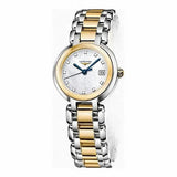 Buy Shop Longines PrimaLuna Quartz Diamonds Mother of Pearl Dial Two Tone Steel Strap Watch for Women - L8.110.5.93.6 USA Online