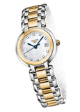 Buy Shop Longines PrimaLuna Quartz Diamonds Mother of Pearl Dial Two Tone Steel Strap Watch for Women - L8.110.5.93.6 USA Online